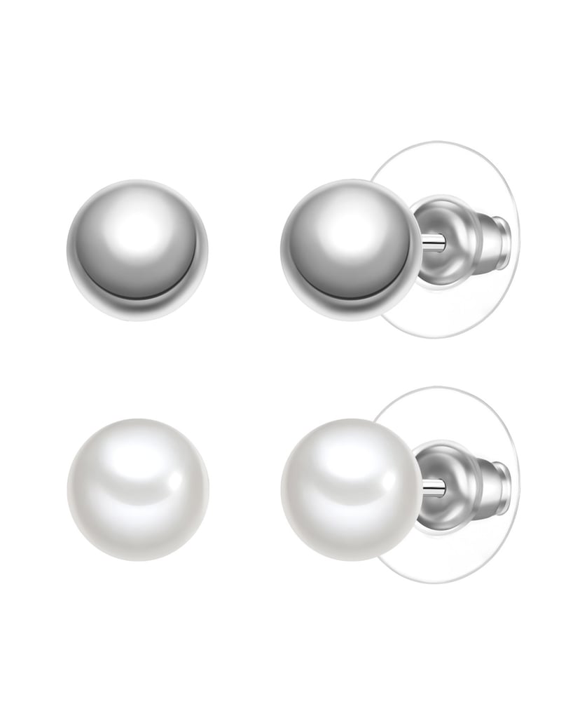 Yokoamii-Damen-Set-Ohrringe-aus-Metall-Legierung-silber