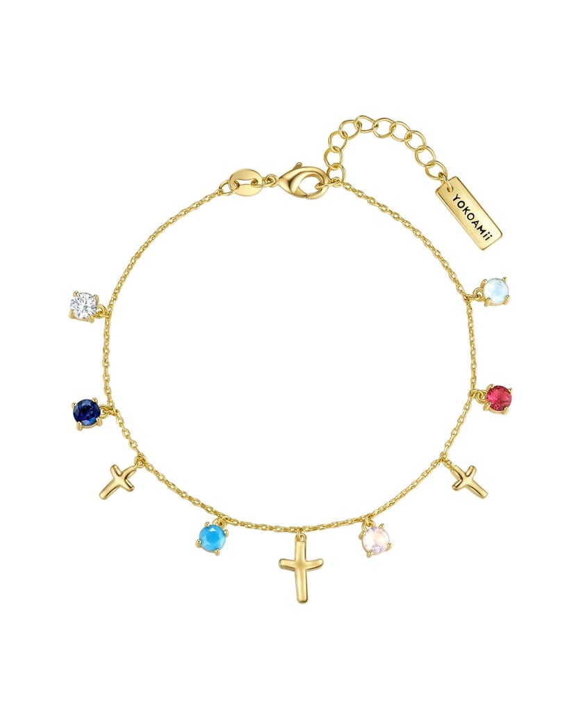 Yokoamii-Damen-Armband-aus-Messing-gold