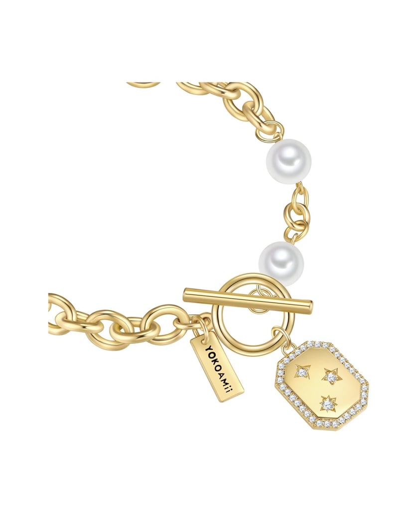 Yokoamii-Damen-Armband-aus-Messing-gold