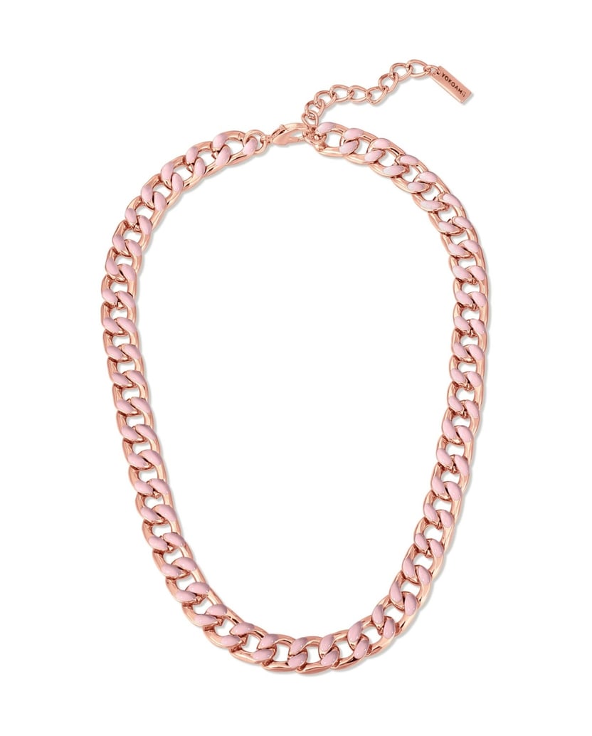 Yokoamii-Damen-Kette-aus-Metall-Legierung-gold