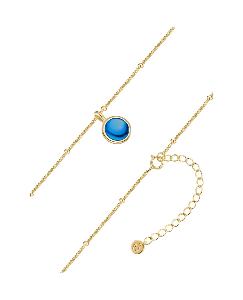 Glanzstücke-München-Damen-Kette-aus-Sterling-Silber-blau