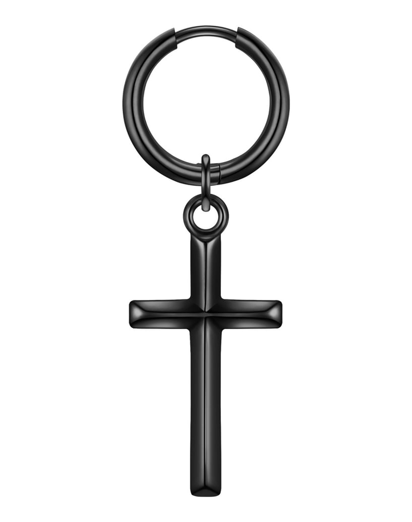 True-Rebels-Herren-Ohrringe-aus-Edelstahl-schwarz