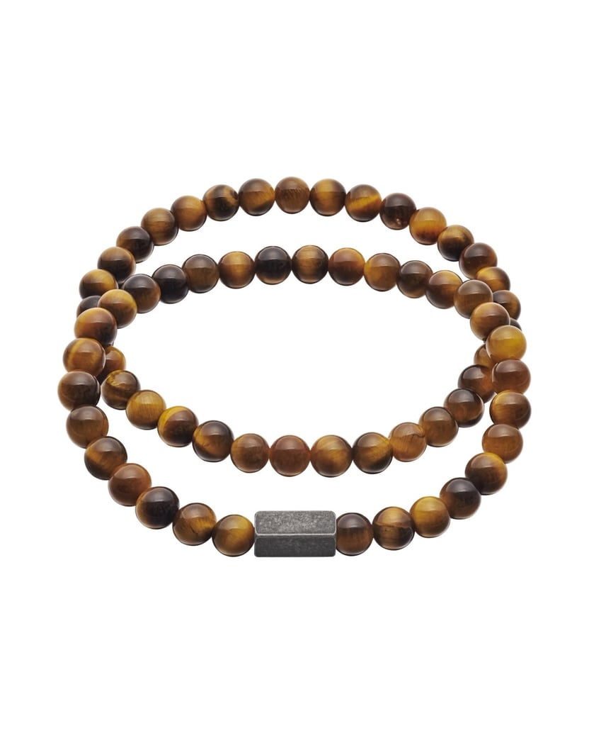 True-Rebels-Herren-Set-(ArmbÃ¤nder)-aus-Edelstahl-braun