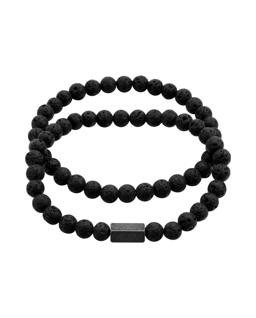 True-Rebels-Herren-Set-(ArmbÃ¤nder)-aus-Edelstahl-grau
