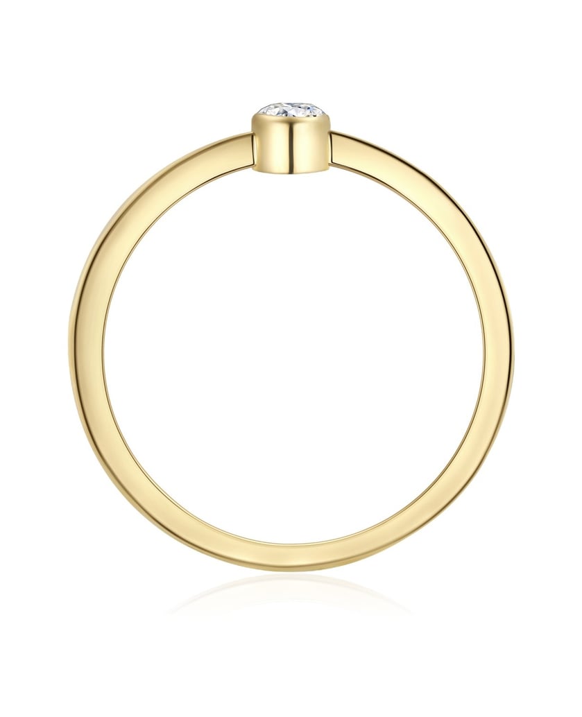Eastside-Damen-Ring-aus-Edelstahl-gold