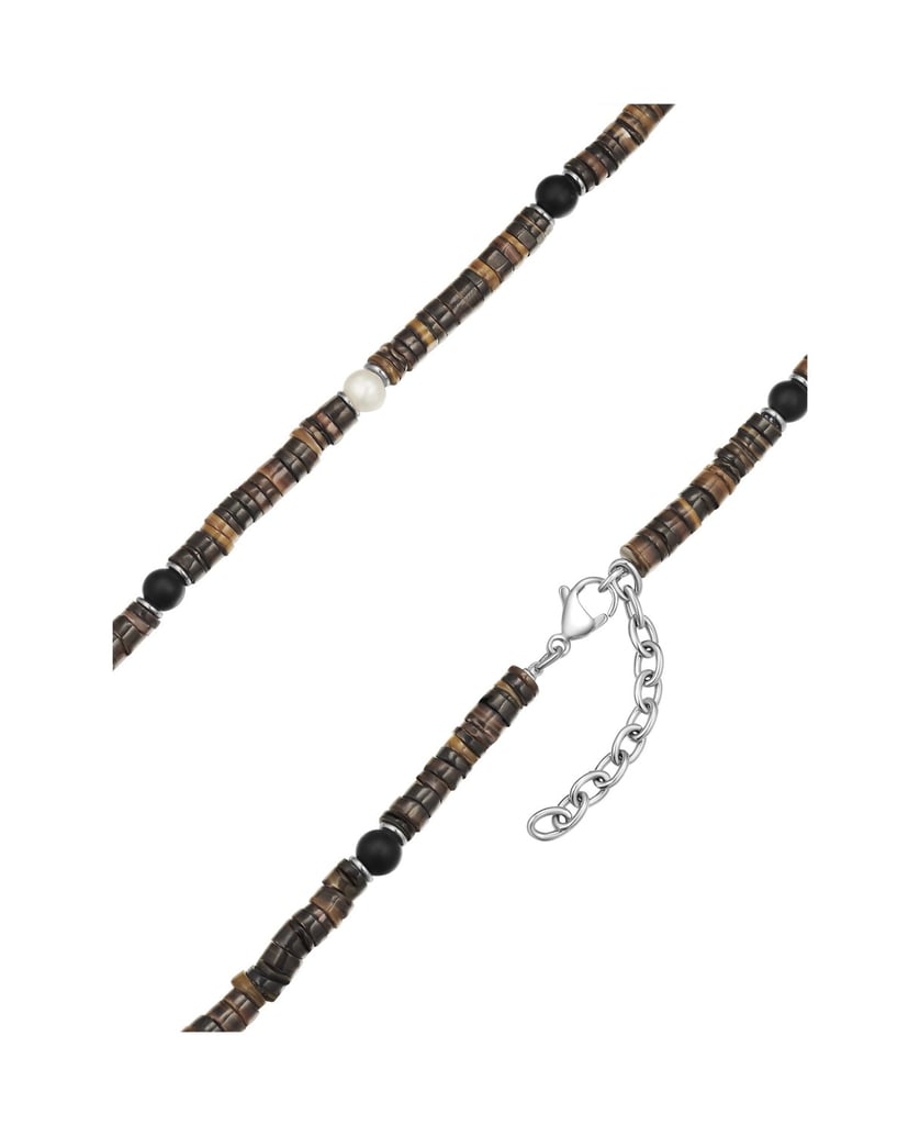 True-Rebels-Herren-Kette-aus-Edelstahl-braun