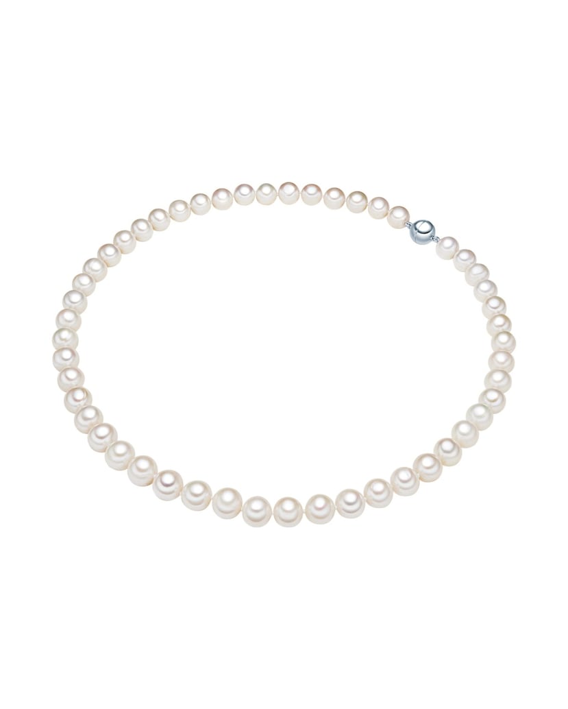 Valero-Pearls-Damen-Kette-aus-Sterling-Silber-silber