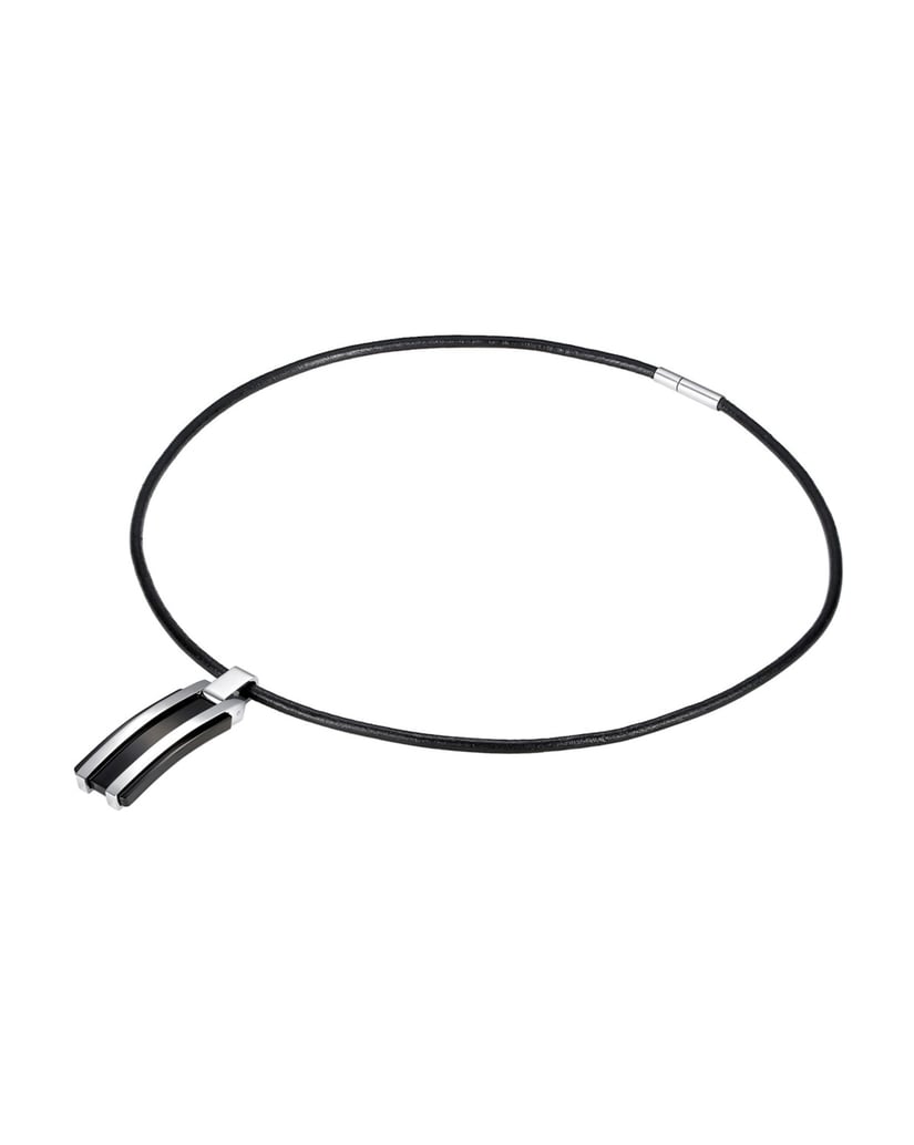 True-Rebels-Herren-Kette-aus-Echtleder-schwarz