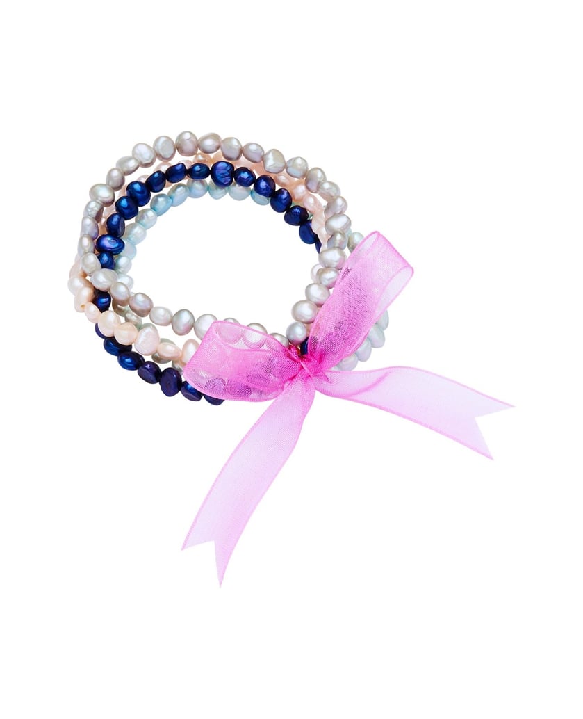 Valero-Pearls-Damen-Set-(Armband-3er)-aus-Satin-multicolor