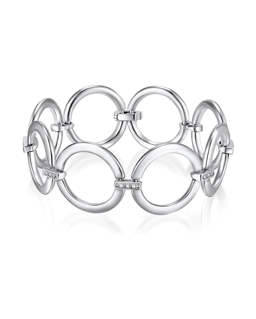 Lulu-&-Jane-Damen-Armband-aus-Metall-Legierung-silber