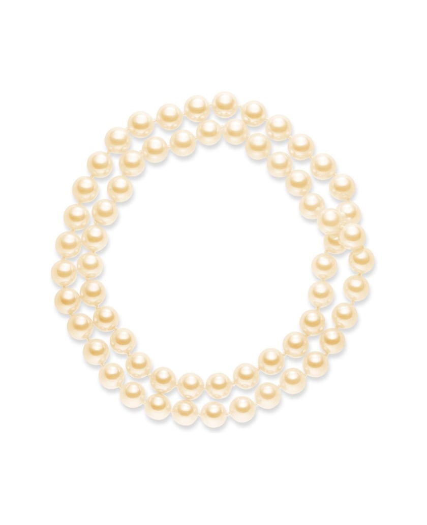 Lulu-&-Jane-Damen-Perlen-Kette-in-apricot-orange