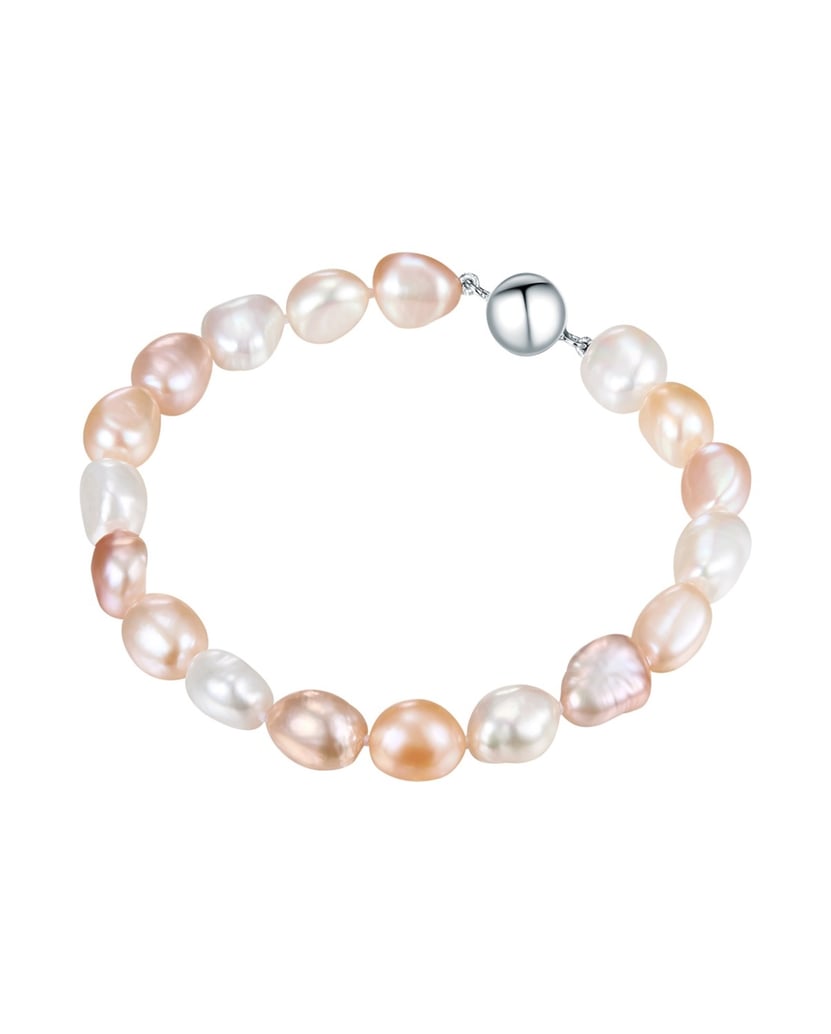 Valero-Pearls-Damen-Armband-aus-Sterling-Silber-multicolor