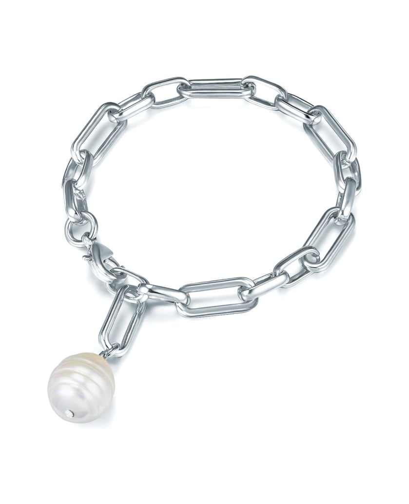 Lulu-&-Jane-Damen-Armband-aus-Metall-Legierung-silber