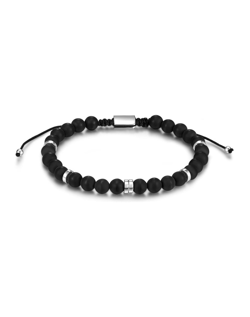 Männerglanz-Herren-Armband-aus-Sterling-Silber-schwarz