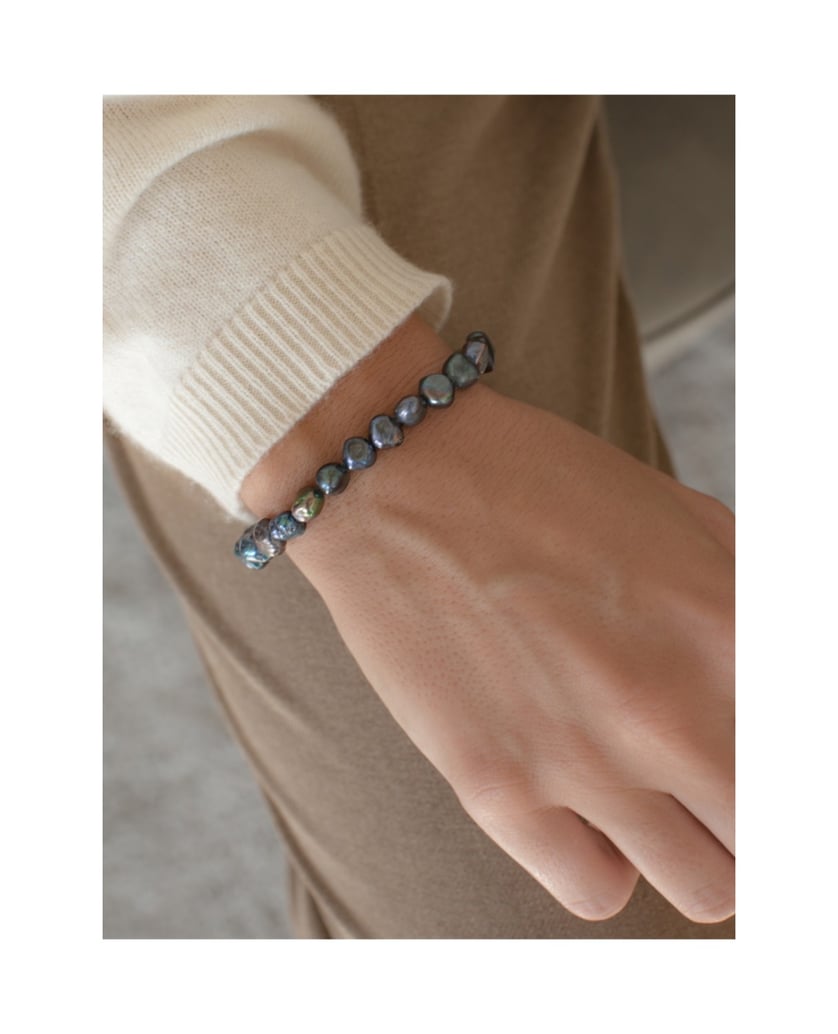 Valero-Pearls-Damen-Set-aus-Sterling-Silber-blau