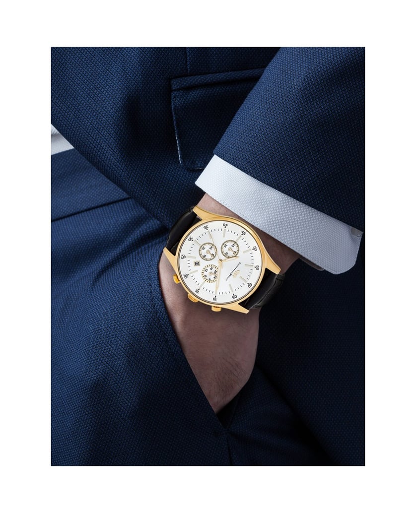 Rhodenwald-&-Söhne-Herren-Chronograph-in-gelbgold-gold