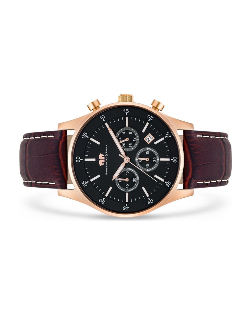 Rhodenwald-&-Söhne-Herren-Chronograph-in-reségold-gold