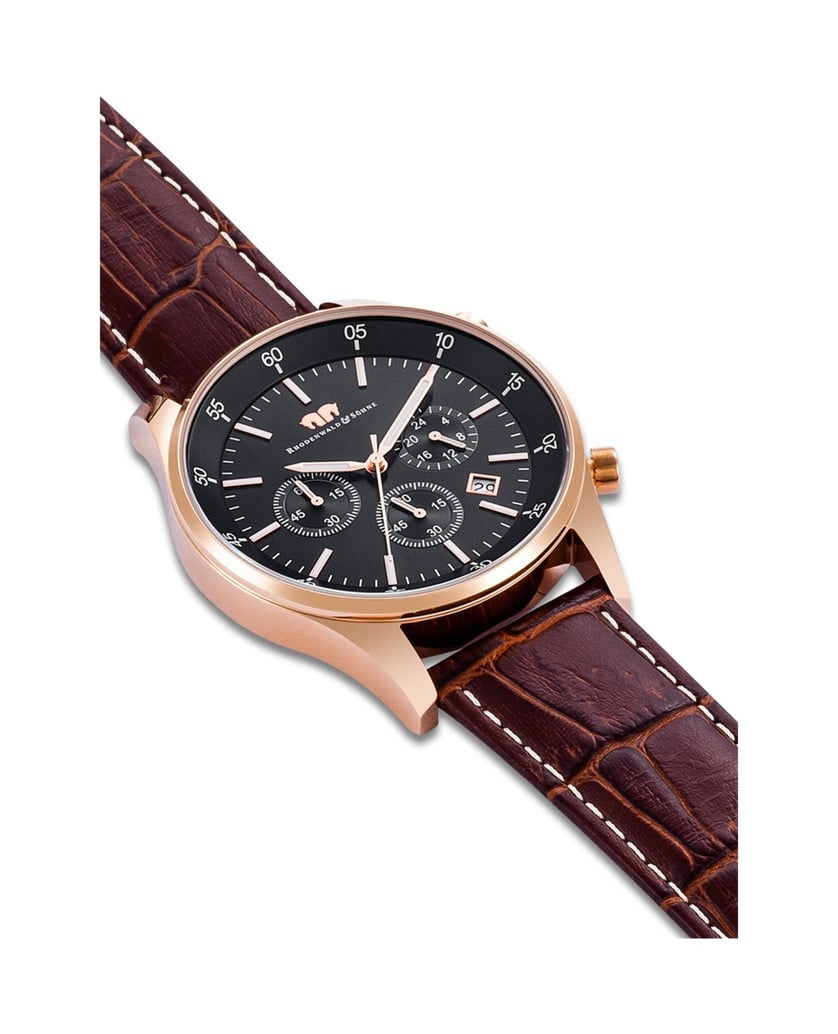 Rhodenwald-&-Söhne-Herren-Chronograph-in-reségold-gold