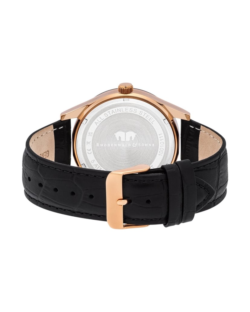 Rhodenwald-&-Söhne-Herren-Quarzuhr-in-reségold-gold