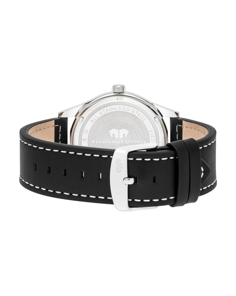 Rhodenwald-&-Söhne-Herren-Quarzuhr-in-silber-silber