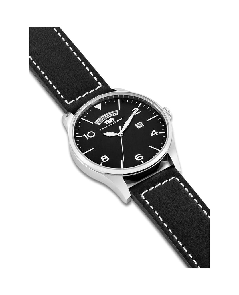 Rhodenwald-&-Söhne-Herren-Quarzuhr-in-silber-silber