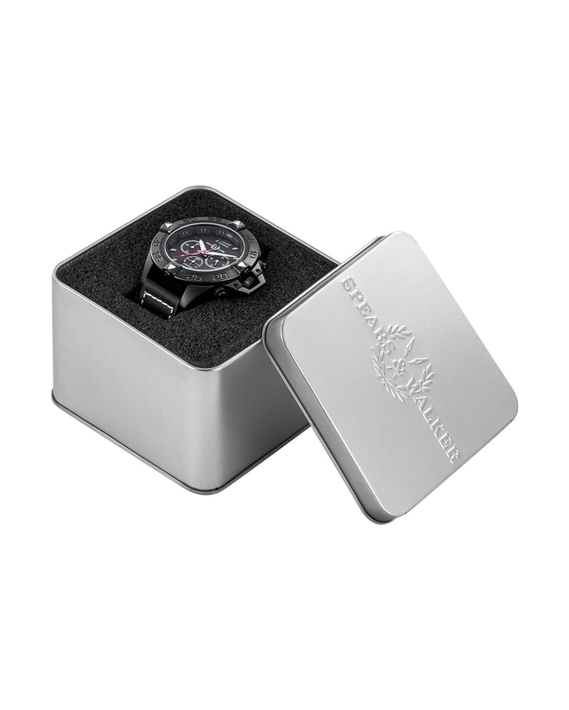 Spears-&-Walker-Herren-Quarzuhr-in-schwarz