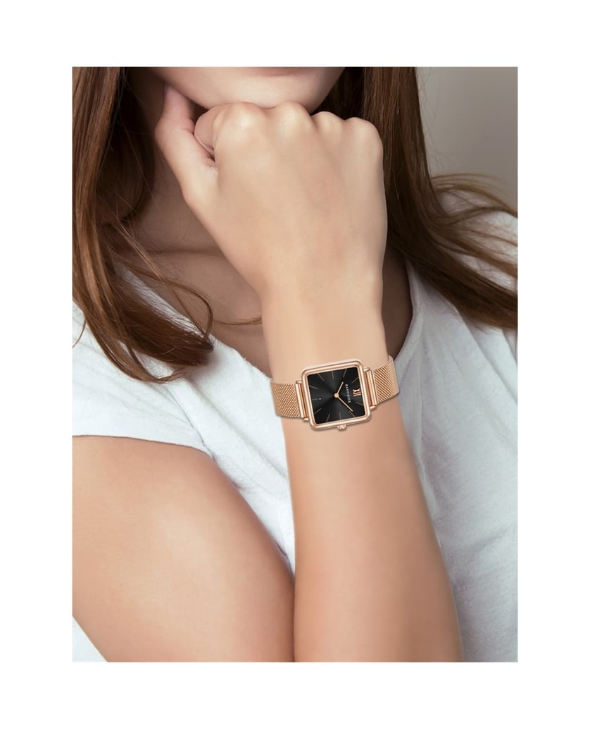 Eastside-Damen-Quarzuhr-in-reségold-gold