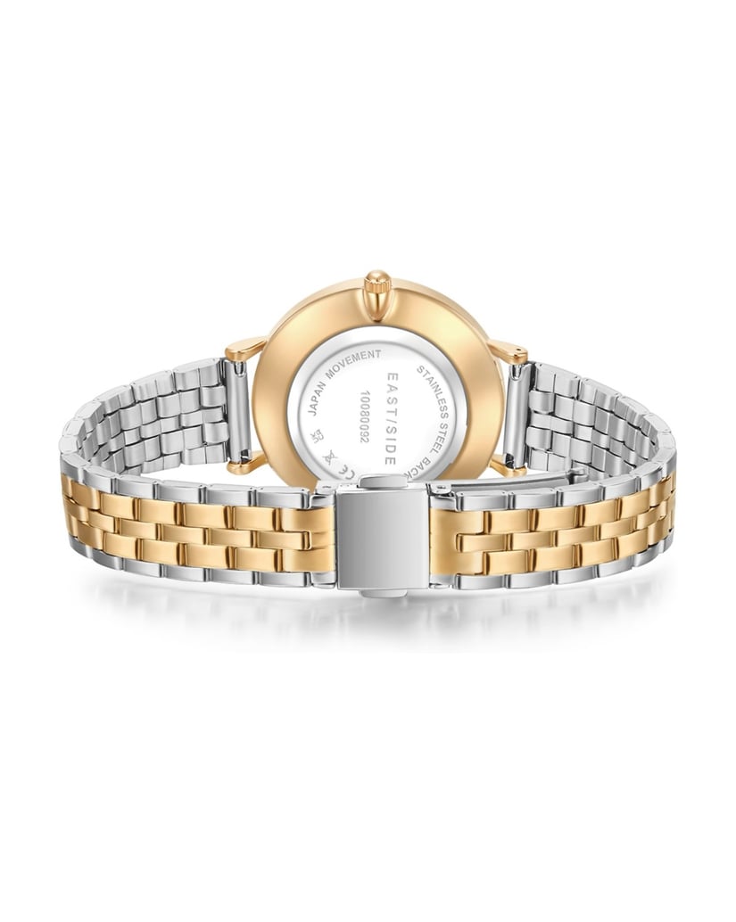 Eastside-Damen-Quarzuhr-in-gelbgold-gold