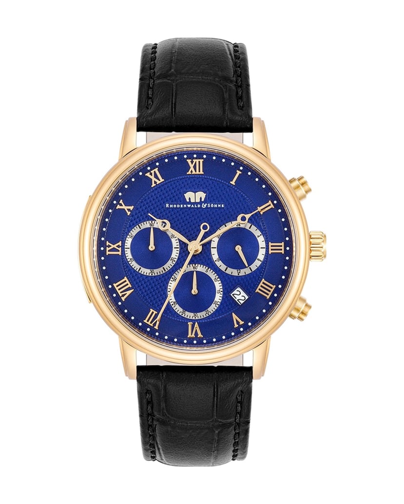 Rhodenwald-&-Söhne-Herren-Chronograph-in-gelbgold-gold