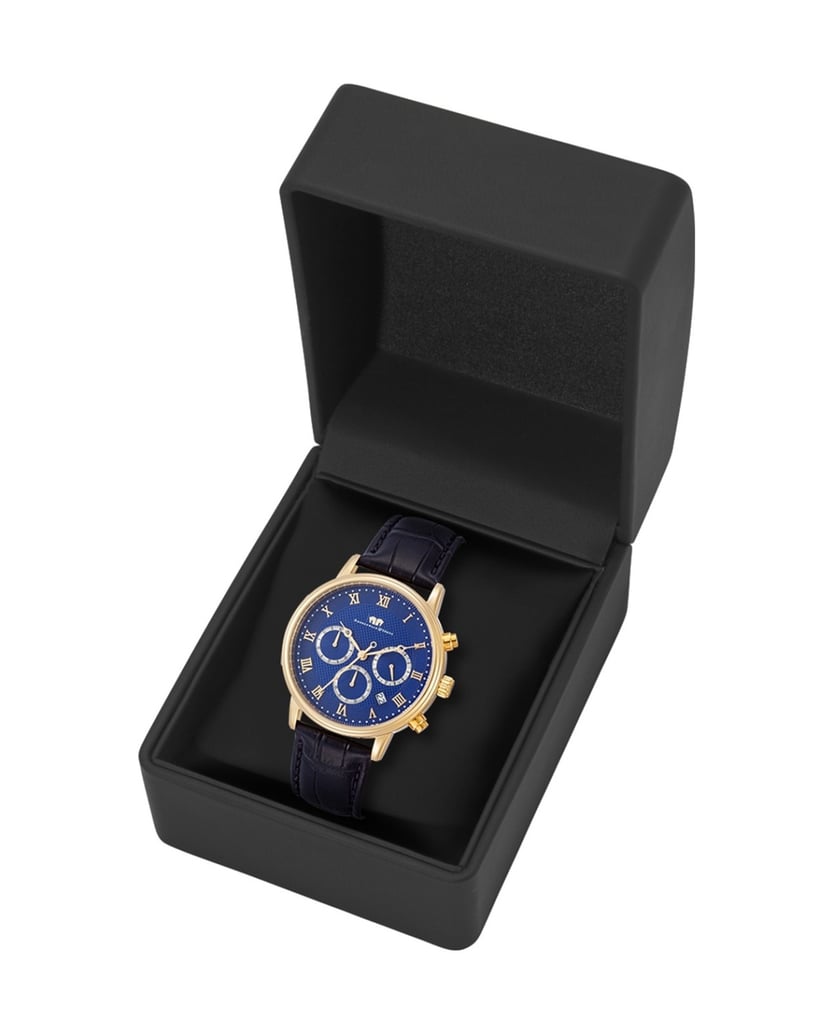 Rhodenwald-&-Söhne-Herren-Chronograph-in-gelbgold-gold