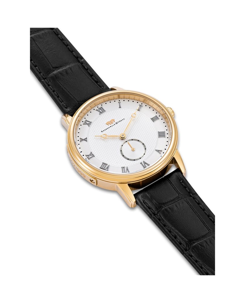 Rhodenwald-&-Söhne-Herren-Quarzuhr-in-gelbgold-gold