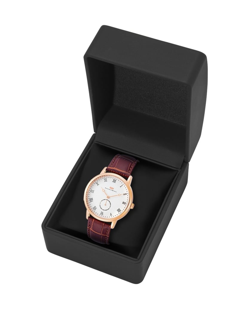 Rhodenwald-&-Söhne-Herren-Armband-Uhr-in-roségold-gold