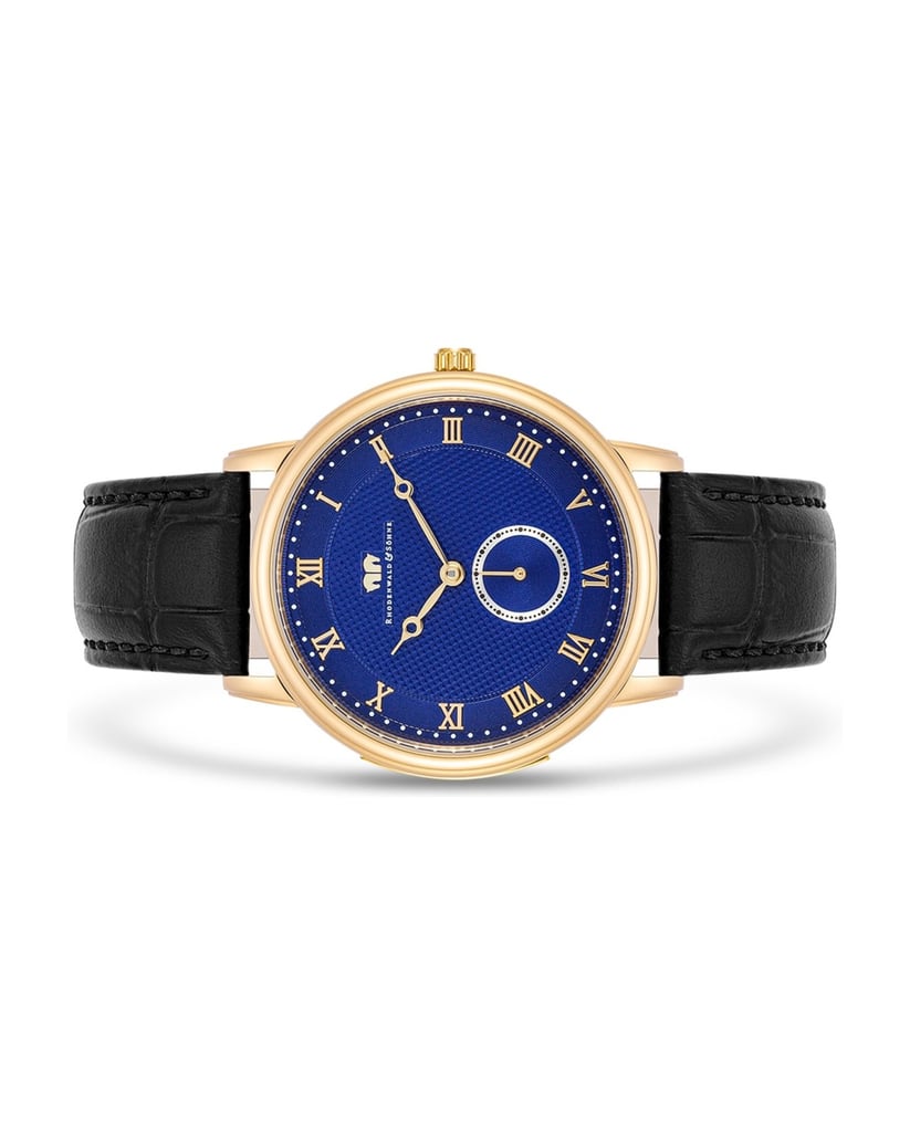 Rhodenwald-&-Söhne-Herren-Armband-Uhr-in-gelbgold