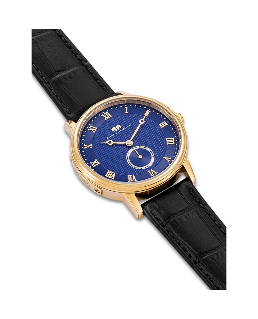 Rhodenwald-&-Söhne-Herren-Armband-Uhr-in-gelbgold