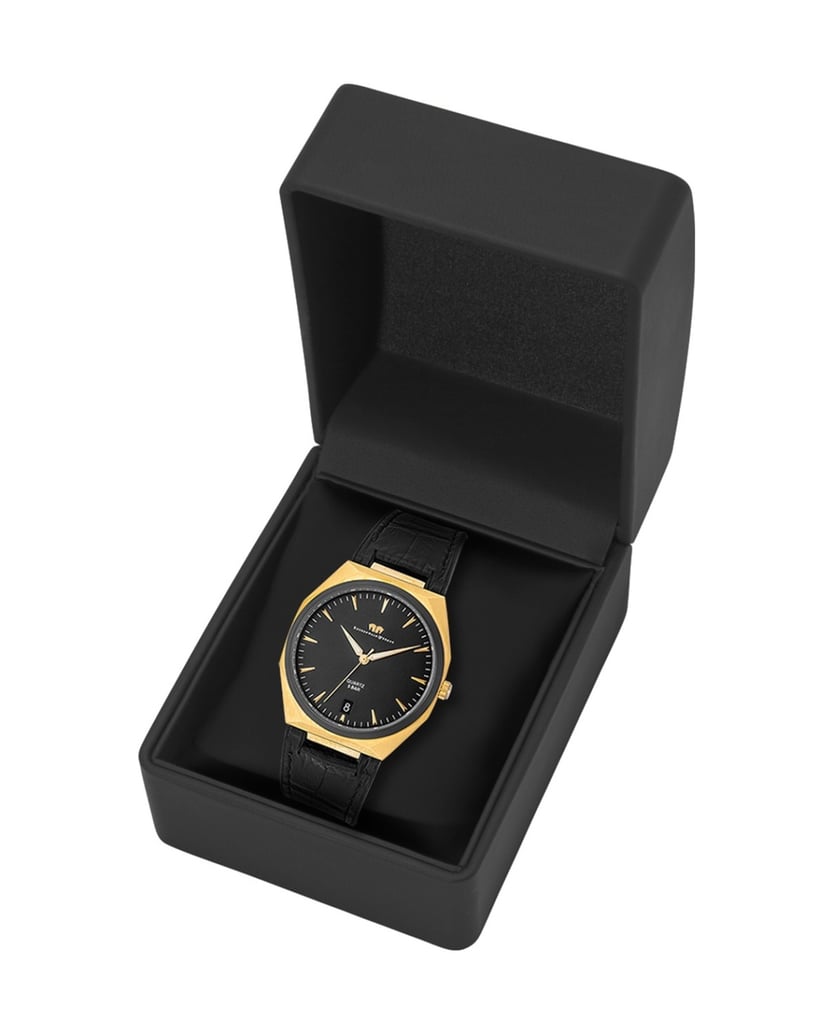 Rhodenwald-&-Söhne-Herren-Quarzuhr-in-gelbgold