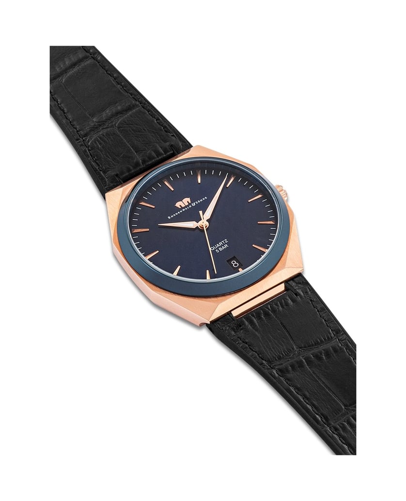 Rhodenwald-&-Söhne-Herren-Quarzuhr-in-reségold