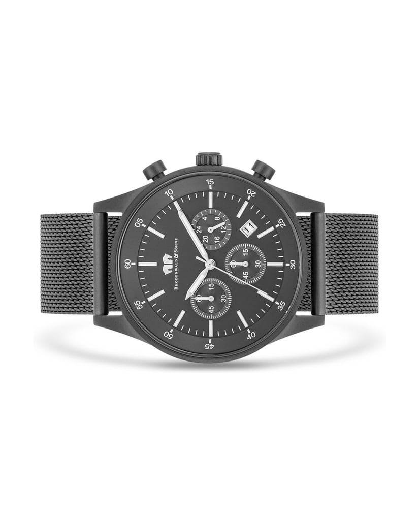 Rhodenwald-&-Söhne-Herren-Chronograph-in-grau-grau