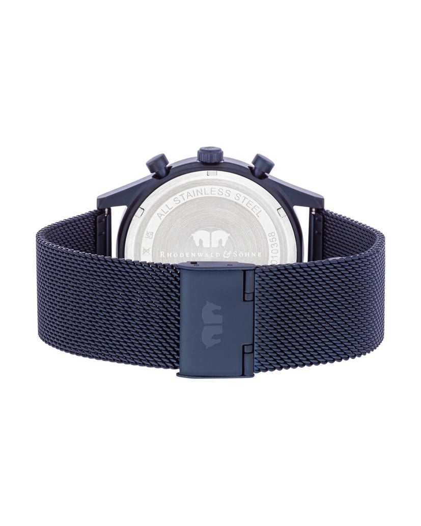 Rhodenwald-&-Söhne-Herren-Chronograph-in-blau