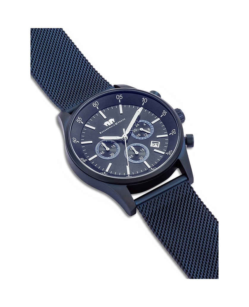 Rhodenwald-&-Söhne-Herren-Chronograph-in-blau-blau