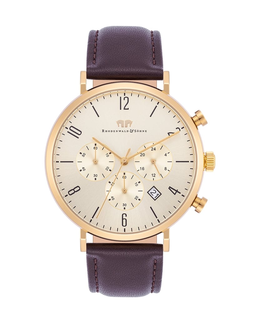 Rhodenwald-&-Söhne-Herren-Chronograph-in-gelbgold-gold