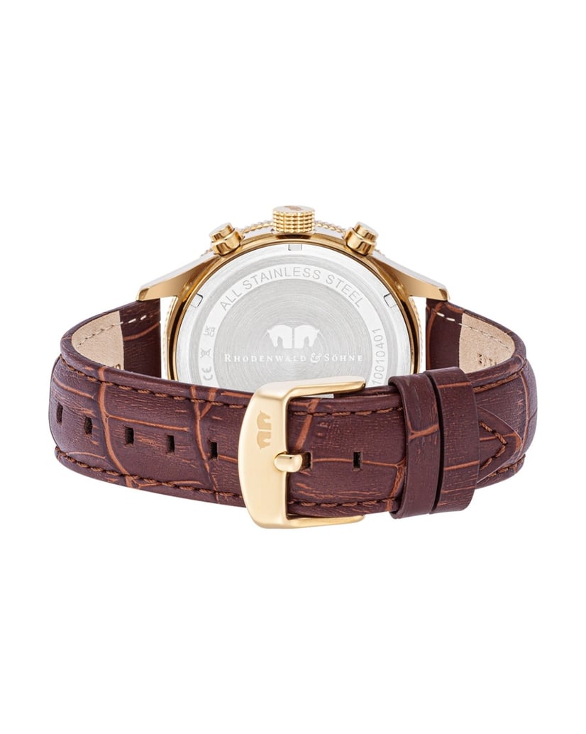 Rhodenwald-&-Söhne-Herren-Chronograph-in-gelbgold-gold