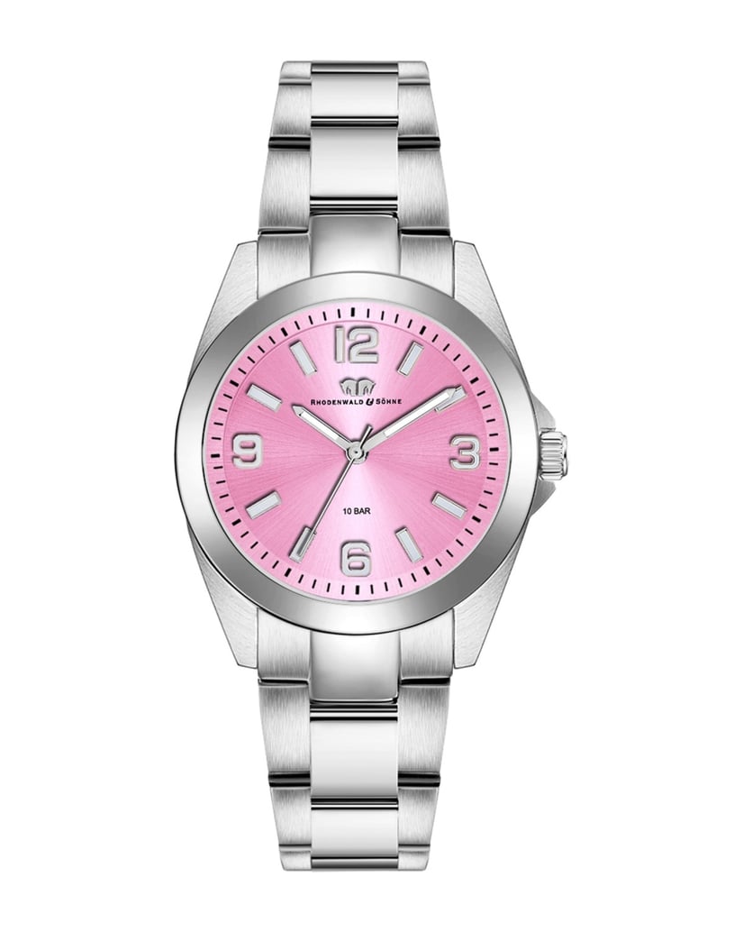 Rhodenwald-&-Söhne-Damen-Quarzuhr-in-silber