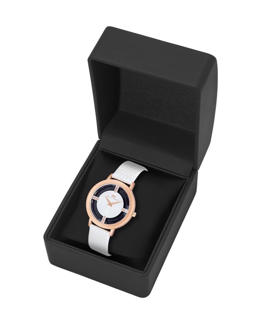 Rhodenwald-&-Söhne-Damen-Quarzuhr-in-reségold-gold