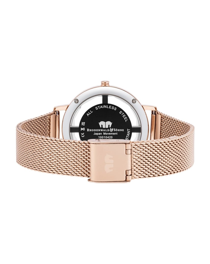Rhodenwald-&-Söhne-Damen-Quarzuhr-in-reségold
