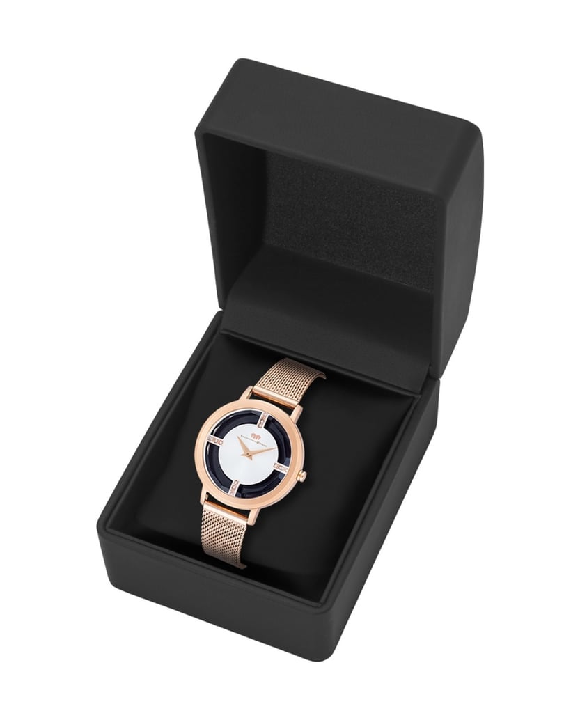 Rhodenwald-&-Söhne-Damen-Quarzuhr-in-reségold