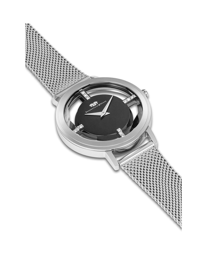 Rhodenwald-&-Söhne-Damen-Quarzuhr-in-silber