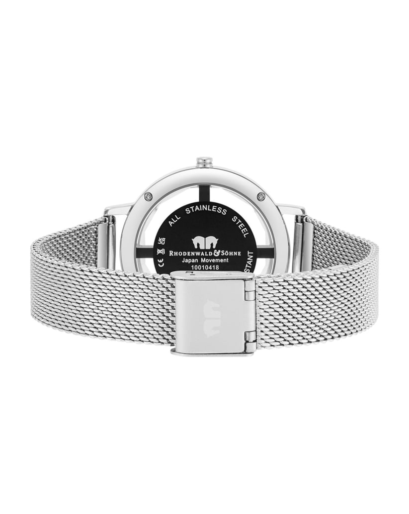 Rhodenwald-&-Söhne-Damen-Quarzuhr-in-silber