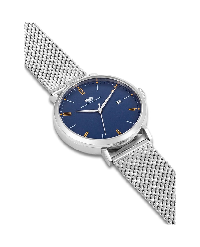 Rhodenwald-&-Söhne-Herren-Quarzuhr-in-silber