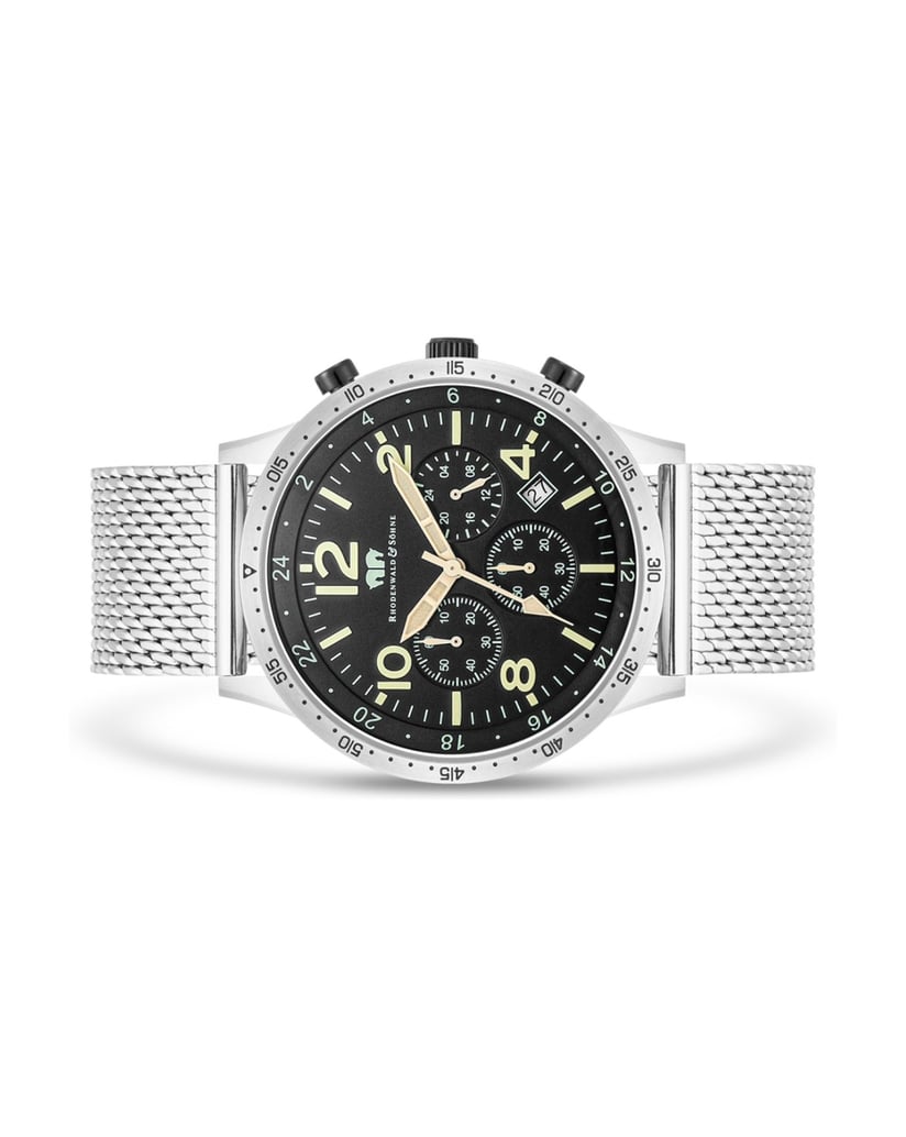 Rhodenwald-&-Söhne-Herren-Chronograph-in-silber-silber