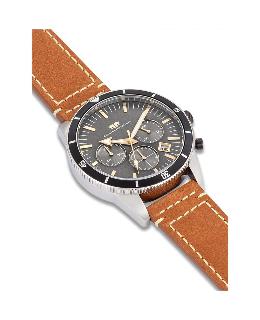 Rhodenwald-&-Söhne-Herren-Chronograph-in-silber